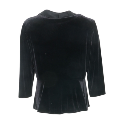 Black Solid Blazer