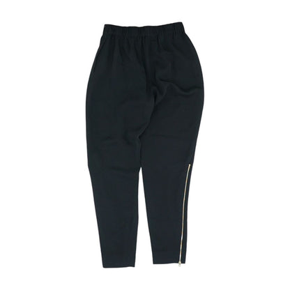 Black Solid Dress Pants