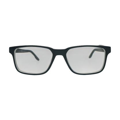 Black Nike 7160 Rectangle Prescription Eyewear