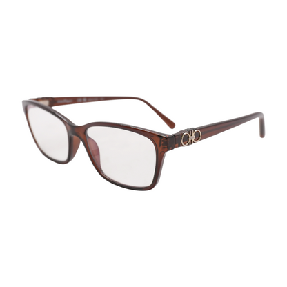 Brown SF2935 Square Prescription Eyewear