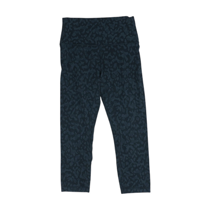 Black Animal Print Active Leggings