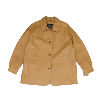 Beige Solid Coat