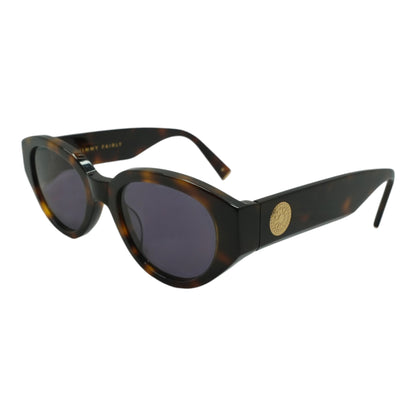 Tortoise Cat 3 Oval Sunglasses
