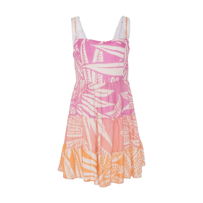 Multi Print Mini Dress