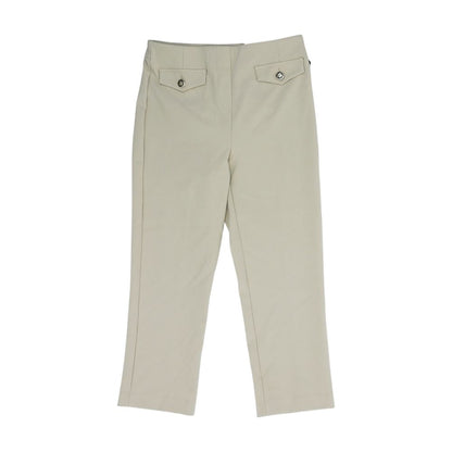 Beige Casual Pants