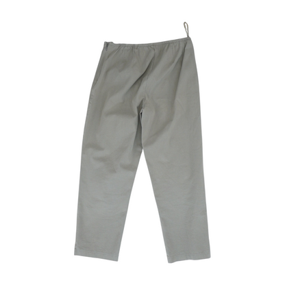 Tan Solid Chino Capris