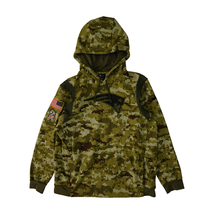 Green Camo Hoodie Pullover