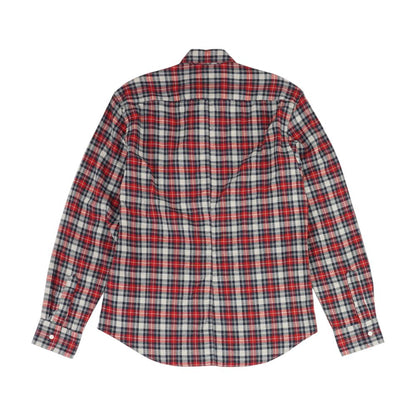 Red Plaid Flannel Button Down