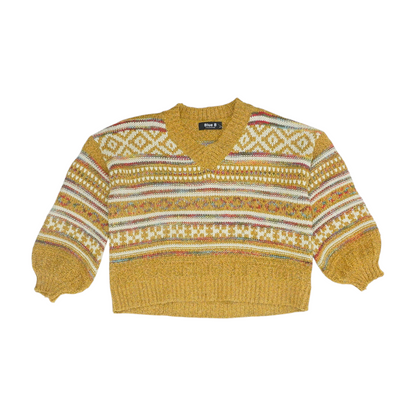 Multi Striped Pullover Sweater