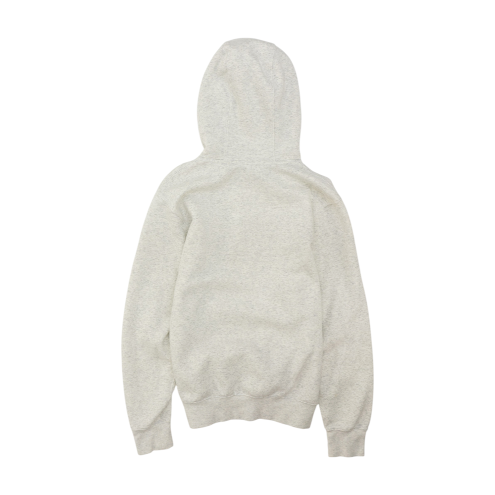 Gray Solid Hoodie Pullover