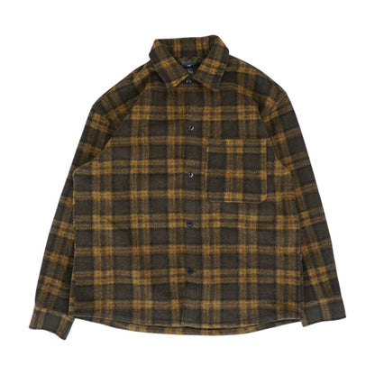 Brown Plaid Lightweight Coat