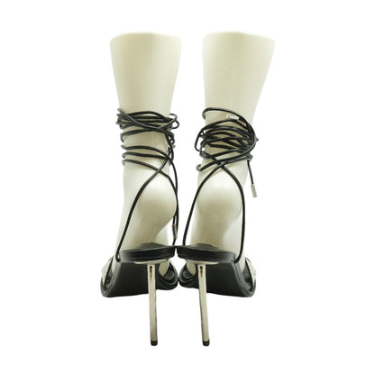 Black Heeled Sandals