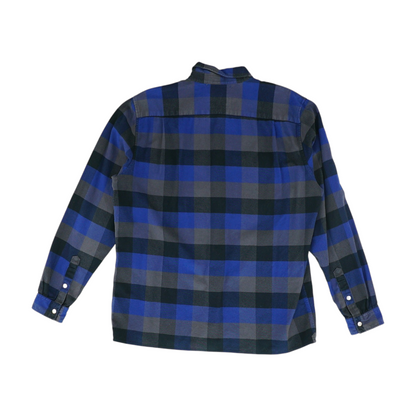 Blue Check Flannel Button Down