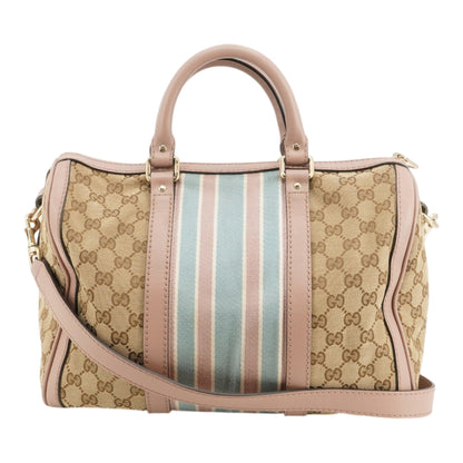 GG Canvas Boston Bag