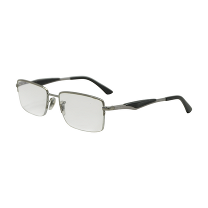 Gray Browline Prescription Eyewear