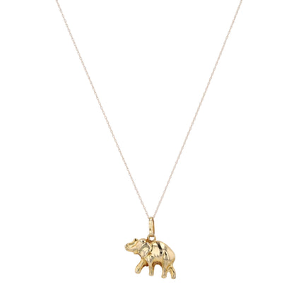 14K Yellow Gold Pendant Necklace