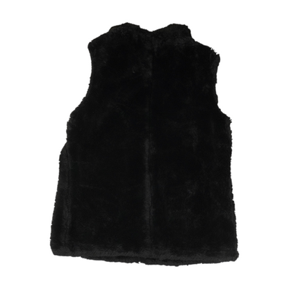 Black Solid Active Vest