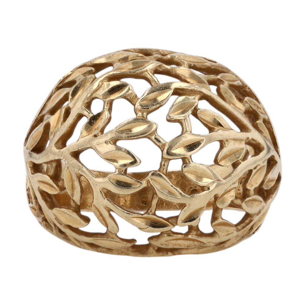 14K Yellow Gold Fashion Ring