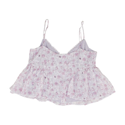 Lavender Cropped Blouse