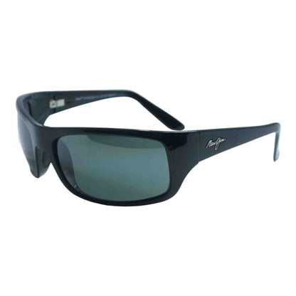 Black Peahi Rectangle Sunglasses