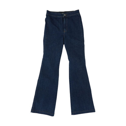 Navy High Rise Slim Leg Jeans