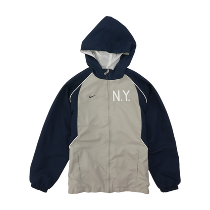 Gray New York Yankees Color Block Active Jacket