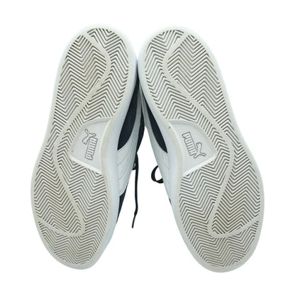 Navy Low Top Athletic Shoes