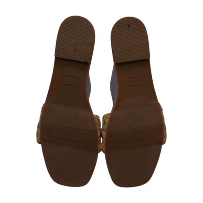 Tan Flat Sandals
