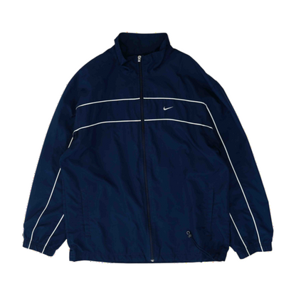 Navy Solid Active Jacket
