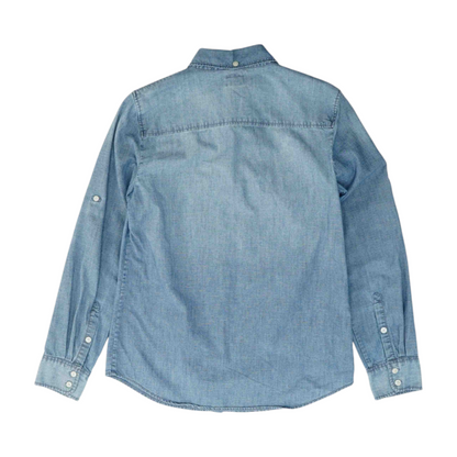 Blue Button Down