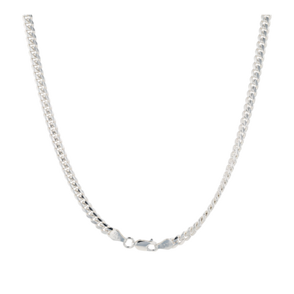 Sterling Silver Onyx Pendant Necklace