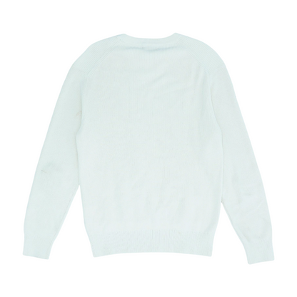 Ivory Solid Pullover Sweater