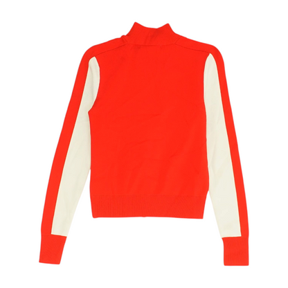 Red Cardigan Sweater