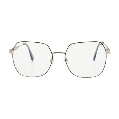 Silver LO2148 Oversized Prescription Eyewear