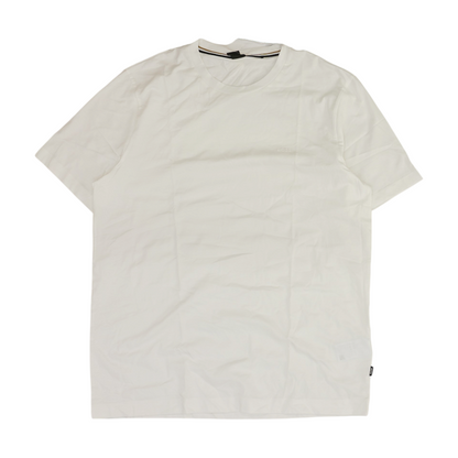White Solid T-Shirt