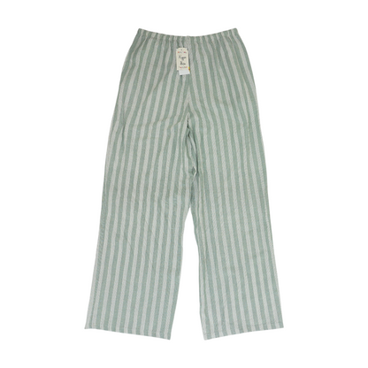 Green Striped Pants