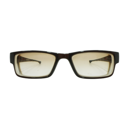 Brown Rootbeer Rectangle Prescription Eyewear