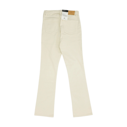 Beige Bootcut Jeans