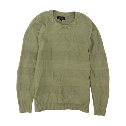 Green Solid Pullover Sweater