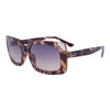 Brown Rectangle Sunglasses