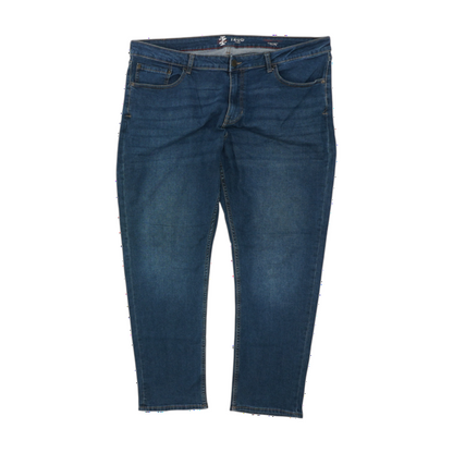Navy Straight Jeans