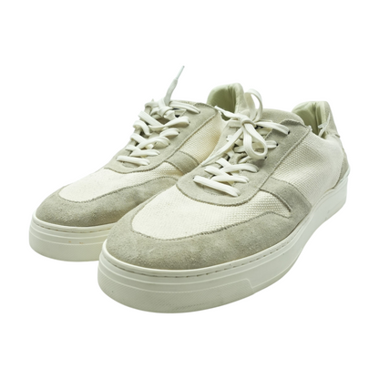 Beige Lace-Up Casual Shoes