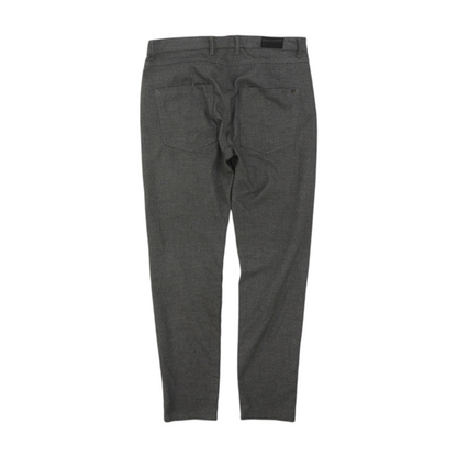 Gray Polka Dot Slim Pants