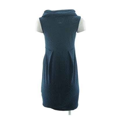 Navy Maternity Mini Dress