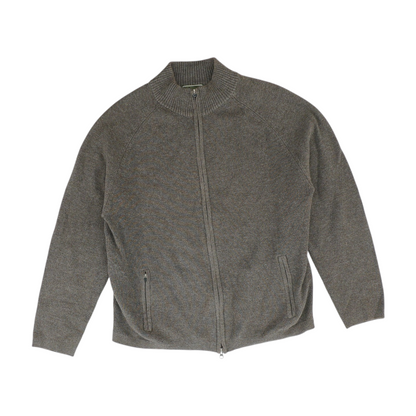Brown Solid Pullover Sweater