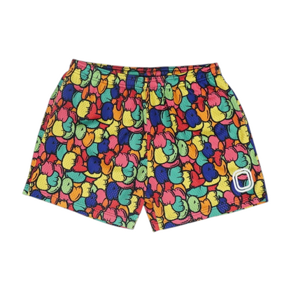 Multi Graphic Active Shorts