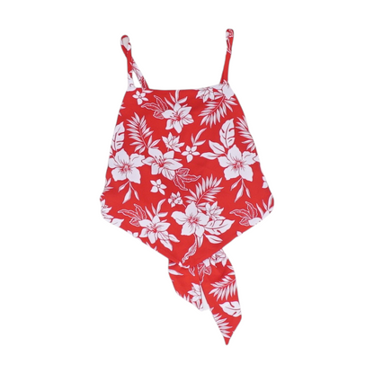 Red Tropical Blouse