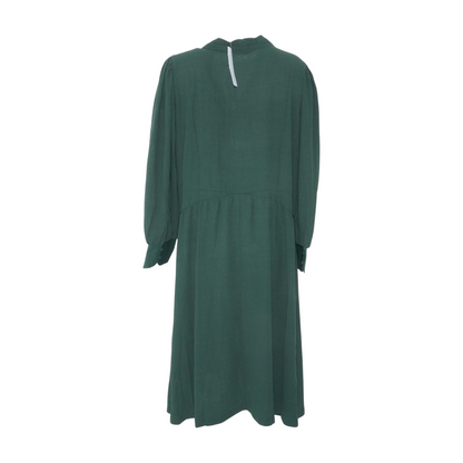 Green Plus Midi Dress