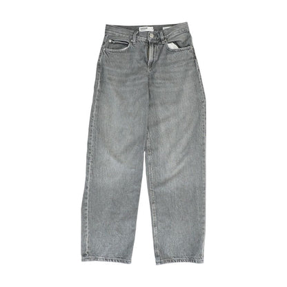 Gray Low Rise Jeans