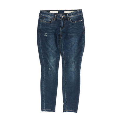 Blue Solid Jeans